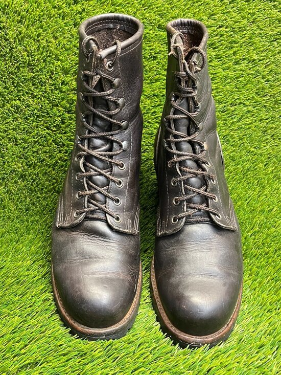 Frye Logger Mens Size 11.5 Brown Classic Outdoor Leather Combat Ankle Boots main image 4